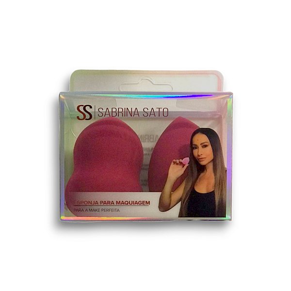 Kit 2 esponjas para maquiagem - Sabrina sato