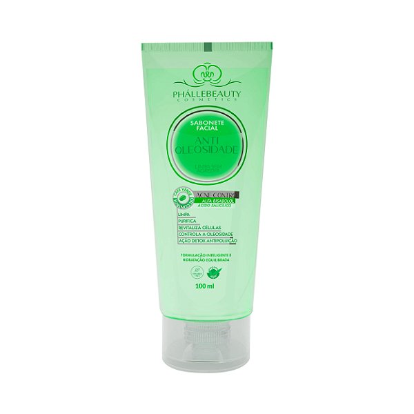 Sabonete facial antioleosidade - Phállebeauty
