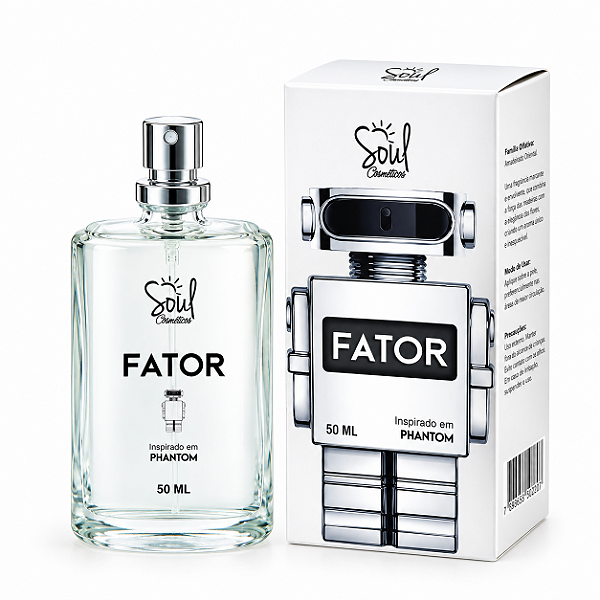 Deo colônia fator 50ml - Soul cosméticos