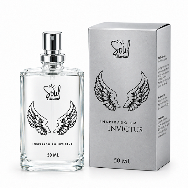 Deo colônia invict 50ml - Soul cosméticos