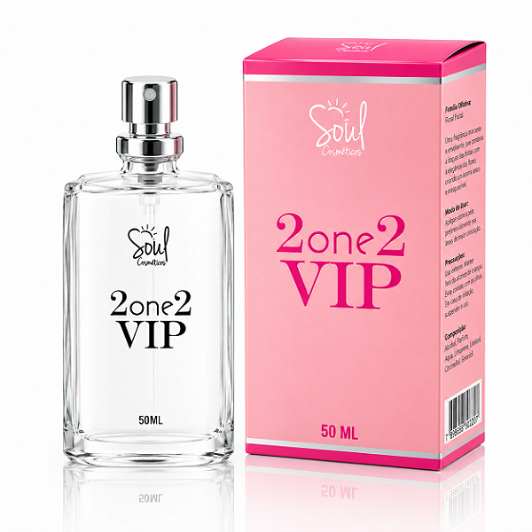Deo colônia 2one2 vip 50ml - Soul cosméticos