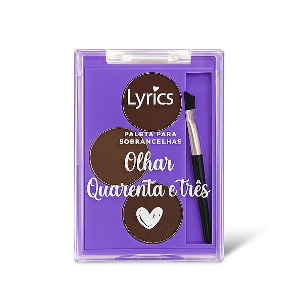 Paleta para sobrancelha - Lyrics