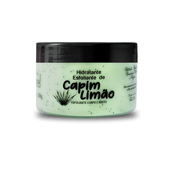 Hidratante esfoliante capim limão 300g - Soul cosméticos