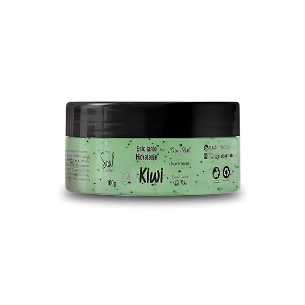 Hidratante esfoliante kiwi - Soul cosméticos