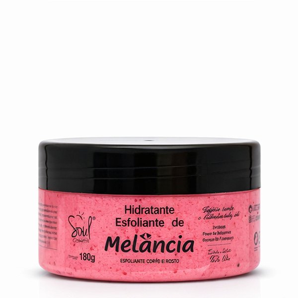 Hidratante esfoliante melancia 180g - Soul cosméticos
