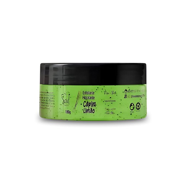 Hidratante esfoliante capim limão - Soul cosméticos