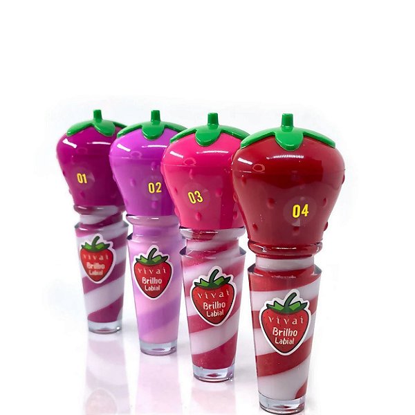 Gloss labial morango - Vivai