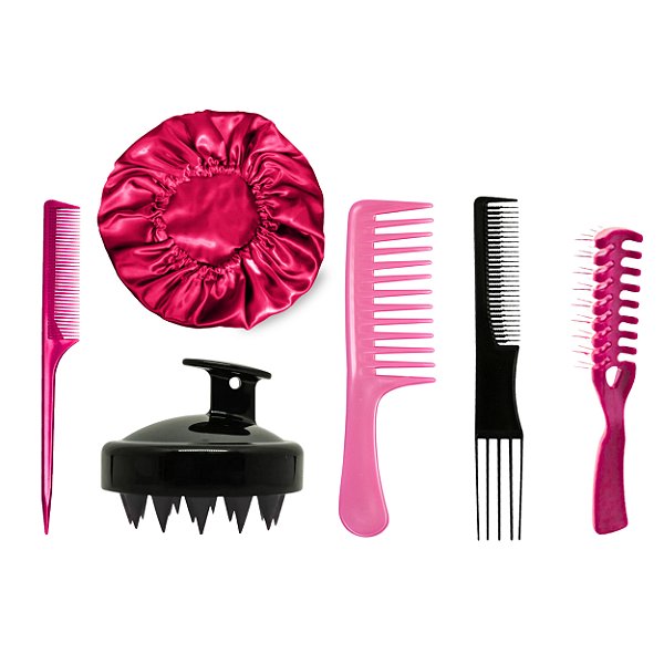 Kit conjunto de escovas para penteado