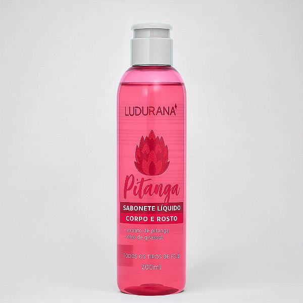 Sabonete líquido corpo e rosto pitaya - Ludurana