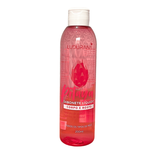 Sabonete líquido corpo e rosto pitaya - Ludurana