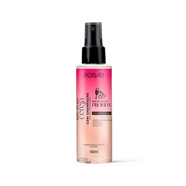 Body splash cereja com champagne - Porán