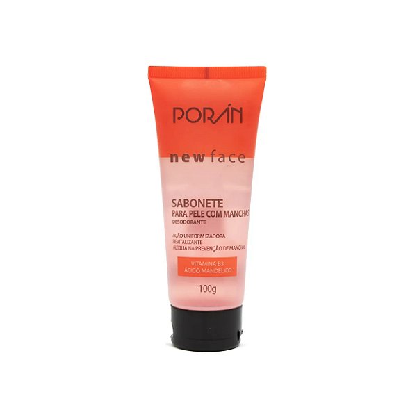 Sabonete pele com manchas new face 100g - Porán