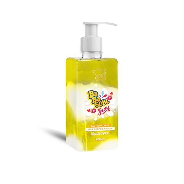 Gel hidratante sexy algodão doce - Soul