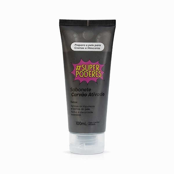 Sabonete carvão ativado - Super poderes