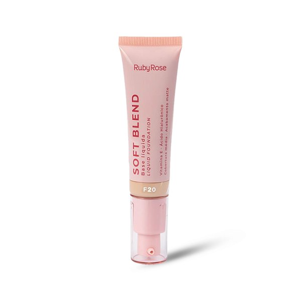 Base líquida soft blend - Ruby rose