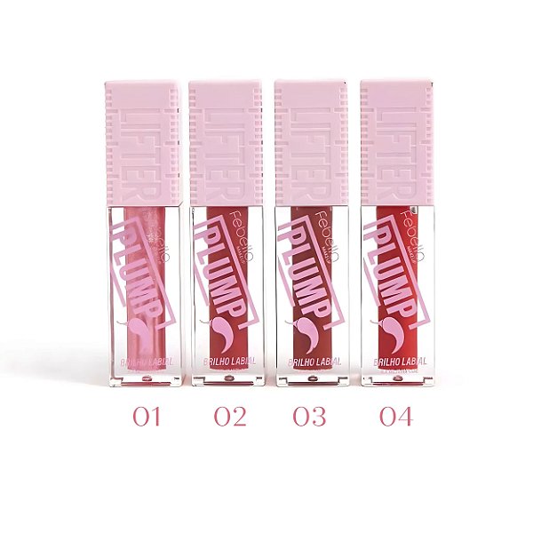Brilho labial plump - Febella