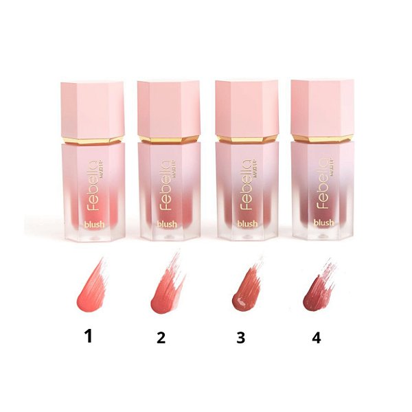 Blush líquido - Febella