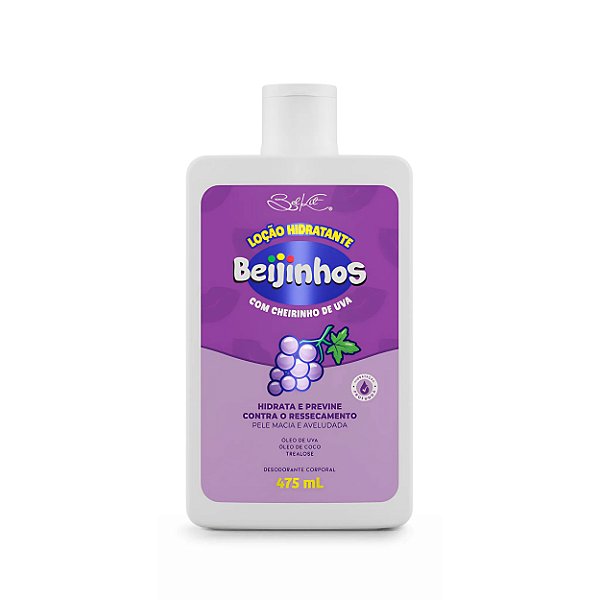 Loção hidratante com cheirinho de uva - Belkit