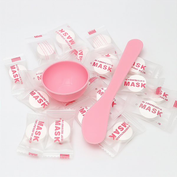 Máscara facial de compressão descartável