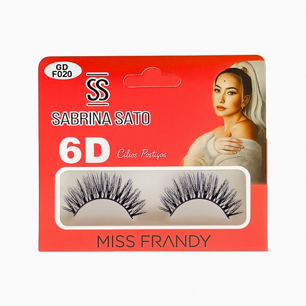 Cílios postiço 6D - Sabrina sato