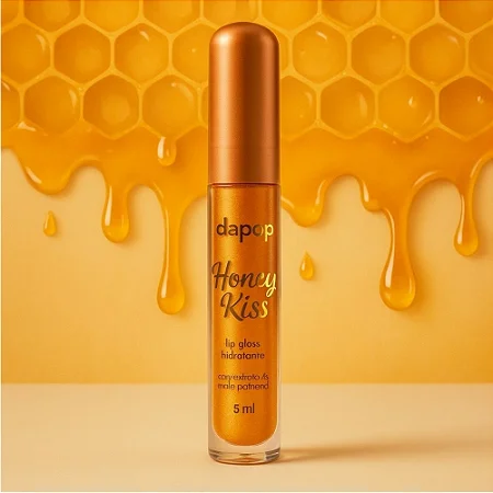 Lip gloss hidratante honey kiss - Dapop