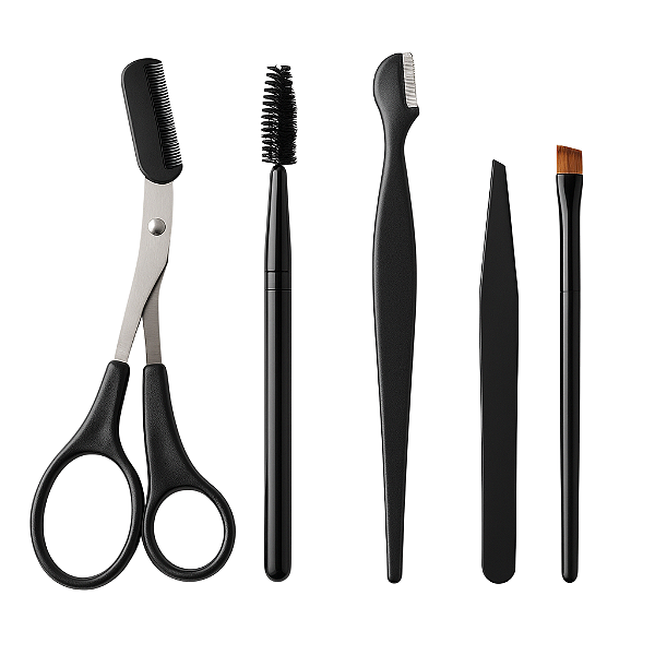 Kit 5 em 1 para sobrancelha C/ Necessaire