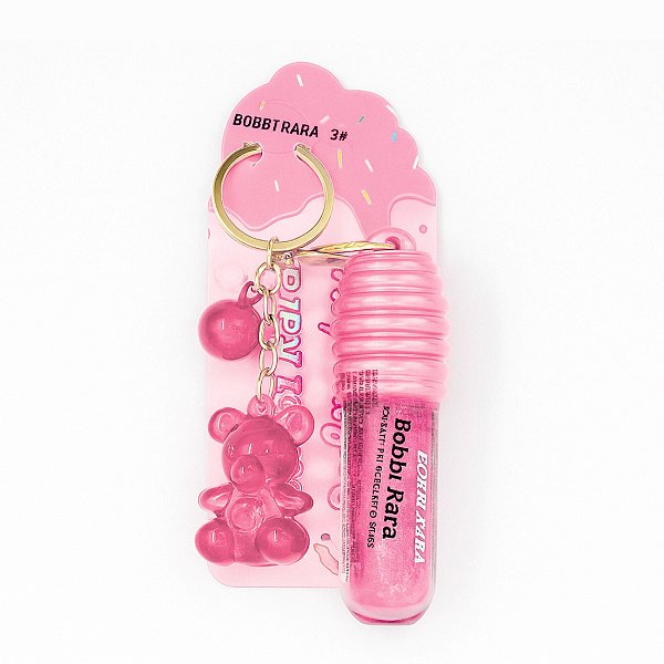 Lip gloss chaveiro ursinho - Bobbi Rara