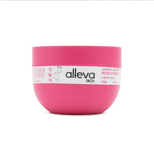 Manteiga hidratante corporal rose essence - Alleva