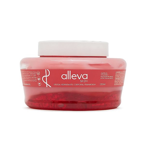 Geleia hidratante corporal framboesa - Alleva