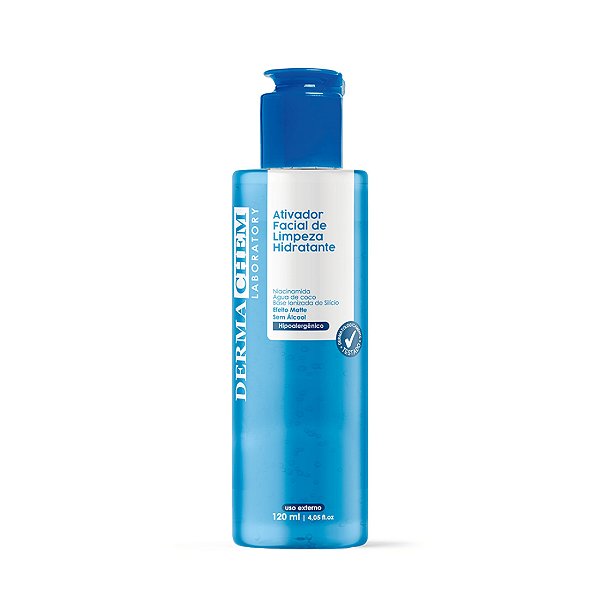 Ativador facial de limpeza hidratante 120ml - Dermachem