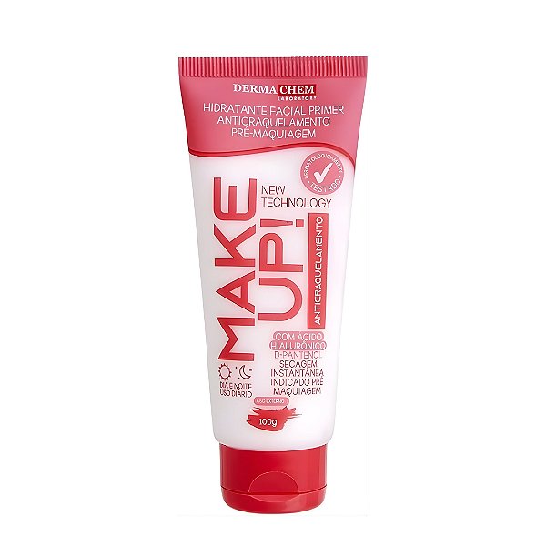 Hidratante facial primer make up 100g - Dermachem