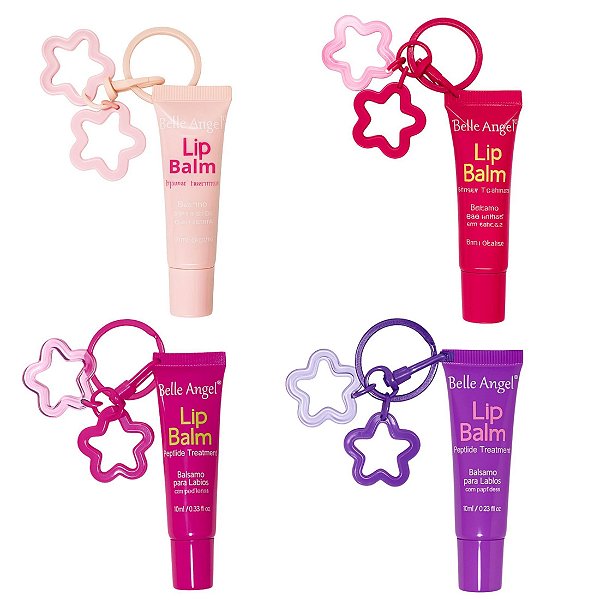 Lip balm chaveiro - Belle angel