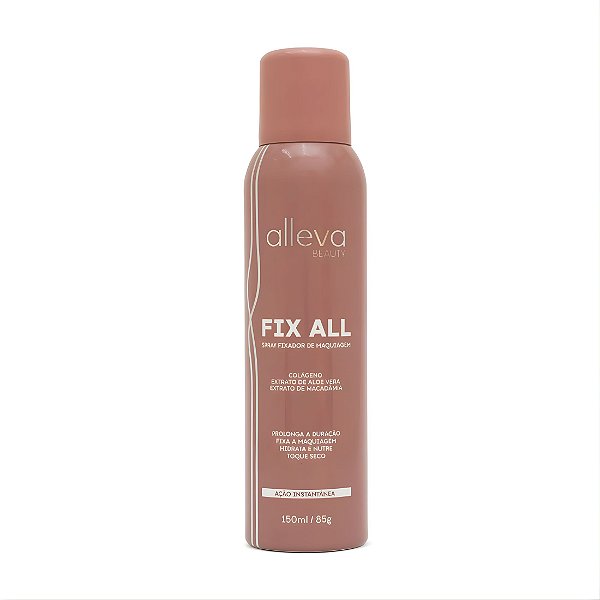 Spray fixador de maquiagem fix all - Alleva
