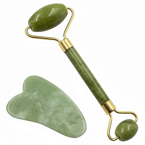 Kit rolo jade + Pedra jade