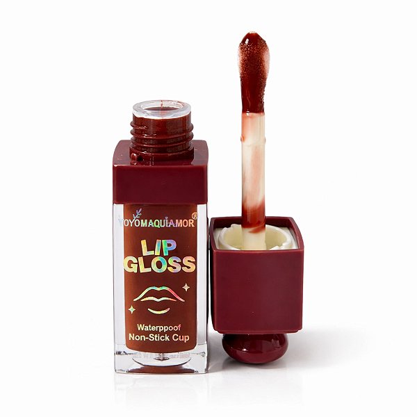 Lip gloss chocolate - Yoyomaquiamor