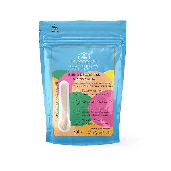 Blend argilas + niacinamida - Phallebeauty