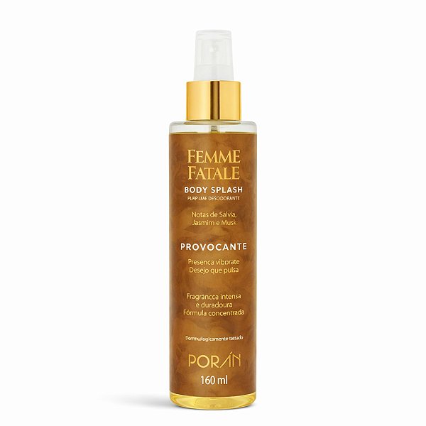 Body splash provocante femme fatale - Porán