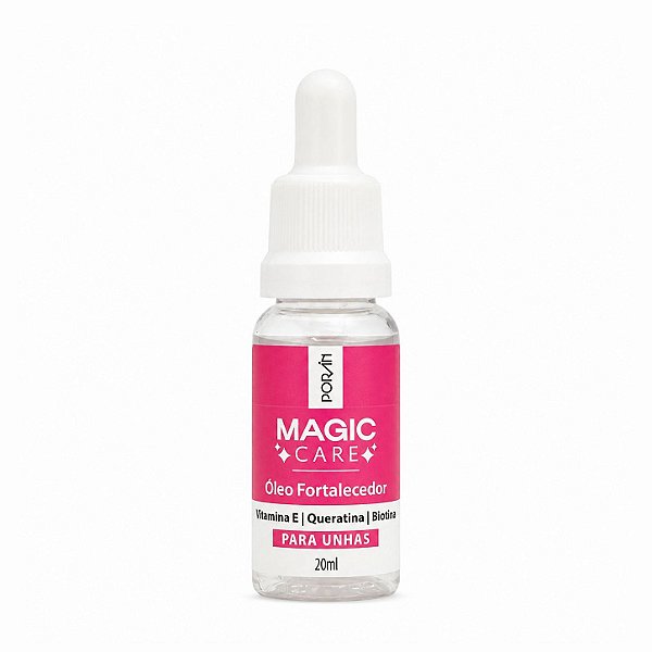 Óleo fortalecedor para unhas magic care - Porán