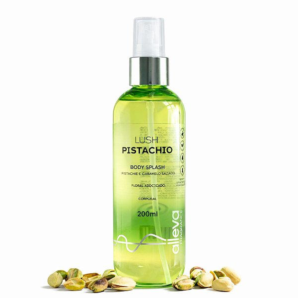 Body splash pistachio e caramelo saldado 200ml - Alleva