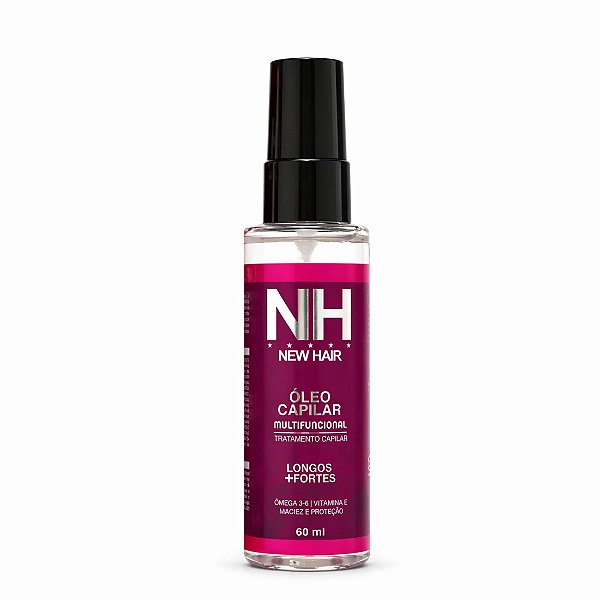 Óleo  capilar multifuncional 60ml - New Hair