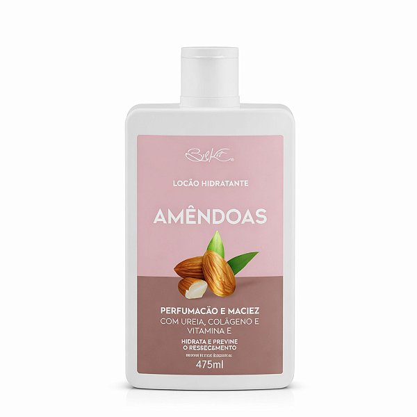 Loção hidratante desodorante amêndoas 475ml - Belkit