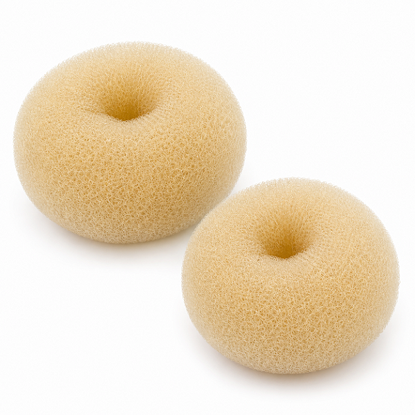 Rosquinha de cabelo pequena - Loira