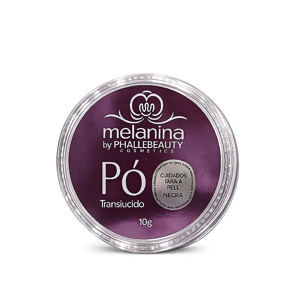 Pó translúcido melanina - Phállebeauty