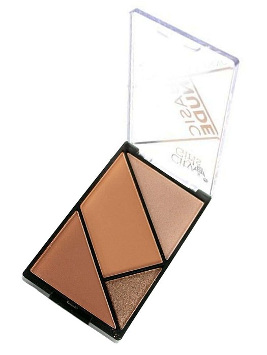 Paleta de iluminador e contorno basic nude - City girls