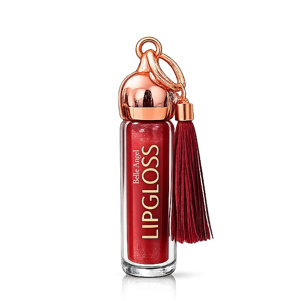 Lip gloss chaveiro franja - Belle Angel