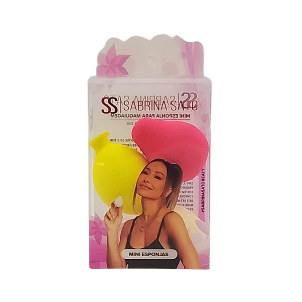 Kit de mini esponja frutinhas 3 peças - Sabrina sato