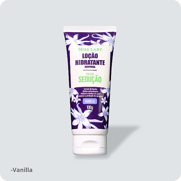 Loção hidratante vanilla - Miss lary