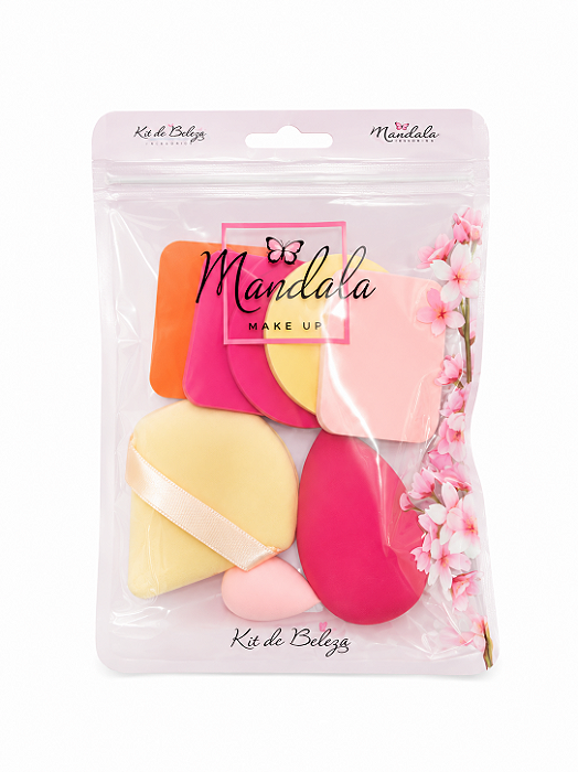 Kit de multi esponjas kit de beleza - Mandala