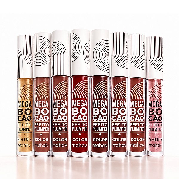 Gloss labial efeito plumper - Mahav