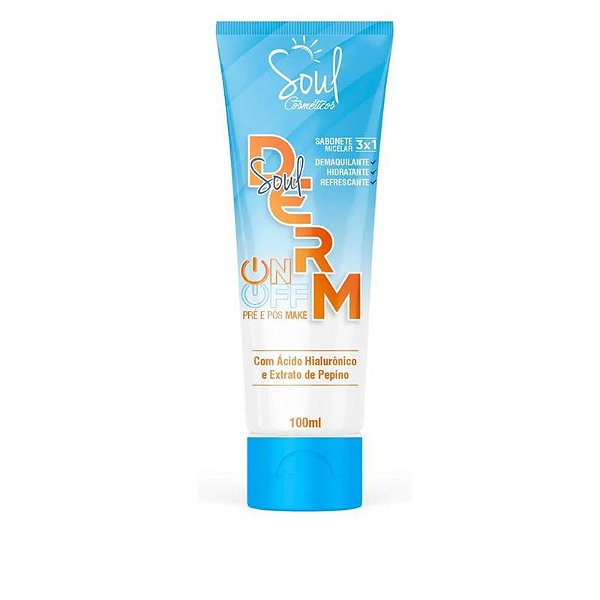 Sabonete líquido facial 3x1derme - Soul